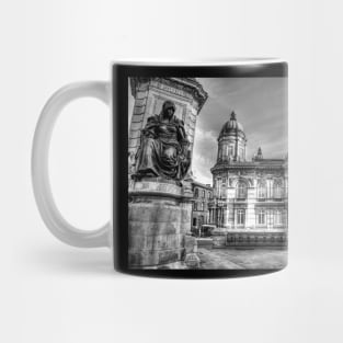 Hull Maritime Museum, Queen Victoria Square, Black And White Mug